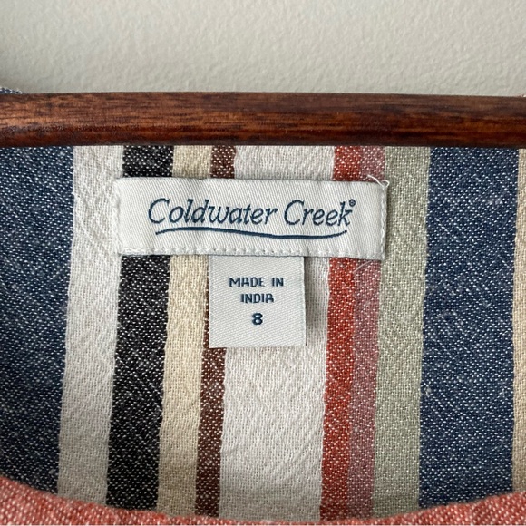 Coldwater Creek Cotton Linen Maxi Dress - Picture 8 of 13